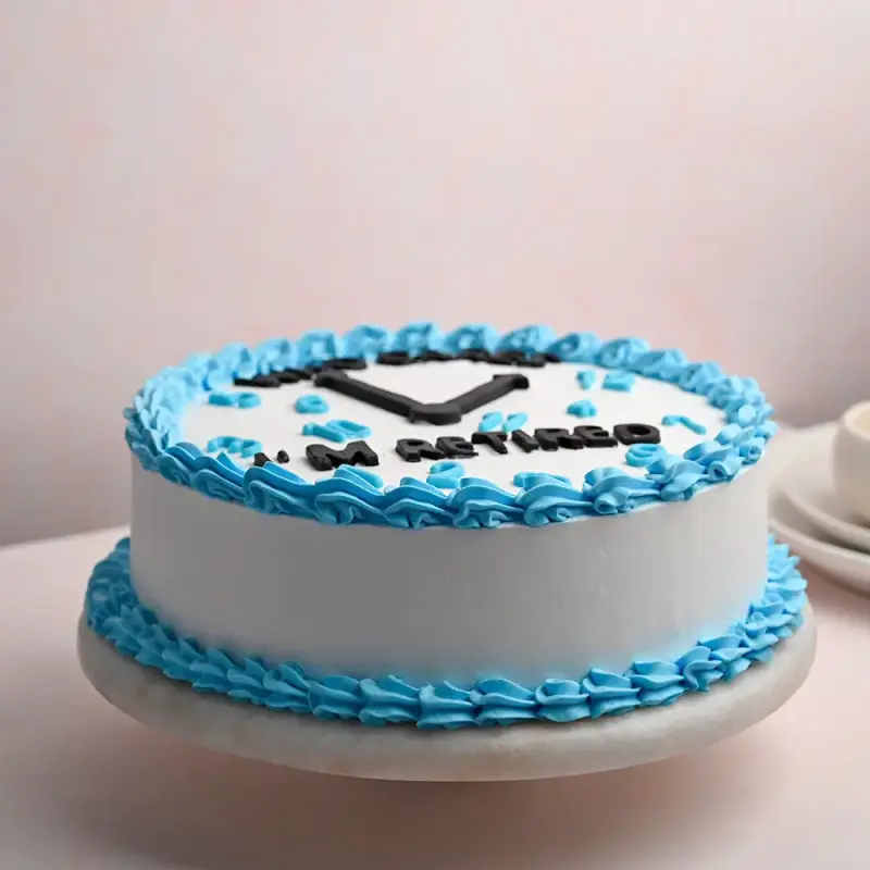 Retirement Cream Cake